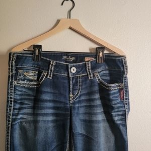 Silver Jeans, 32, Med wash